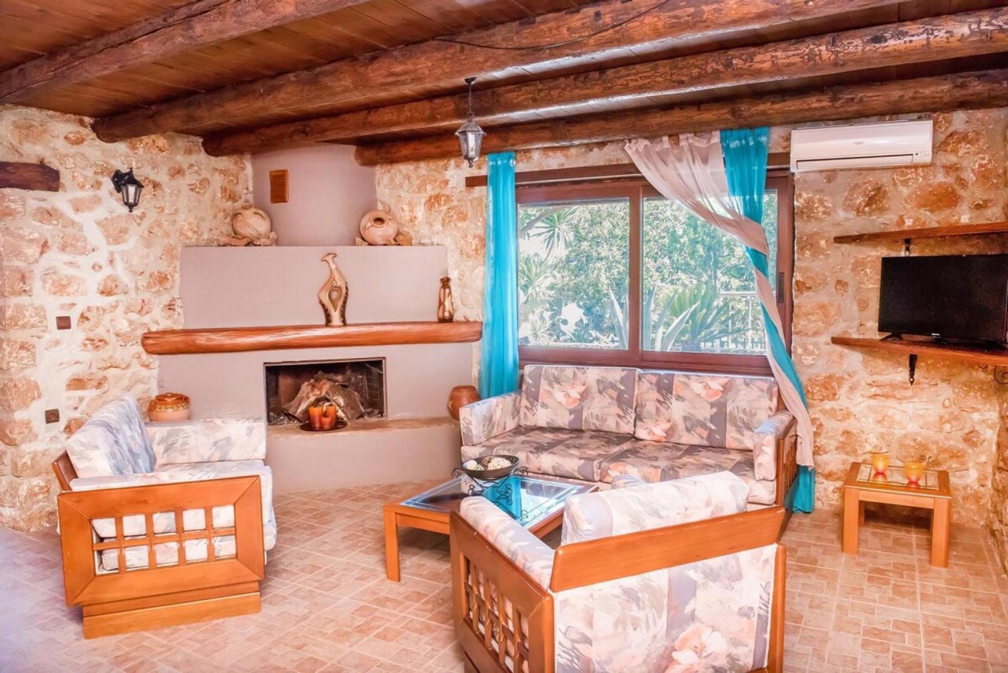 Villa Akrolithos With Private Pool 하니아 외부 사진